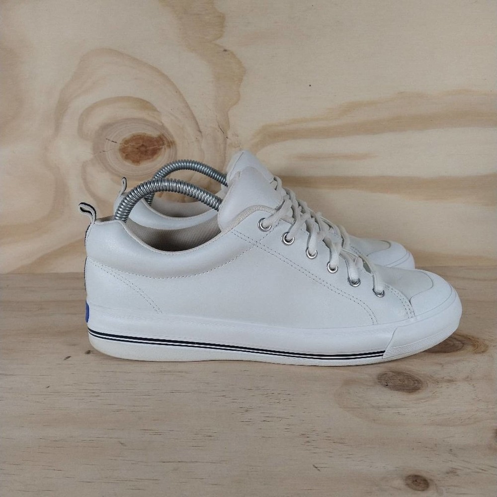 Keds - Kedsport - Leather Shoes - White - Women's - 9 - WH03054M